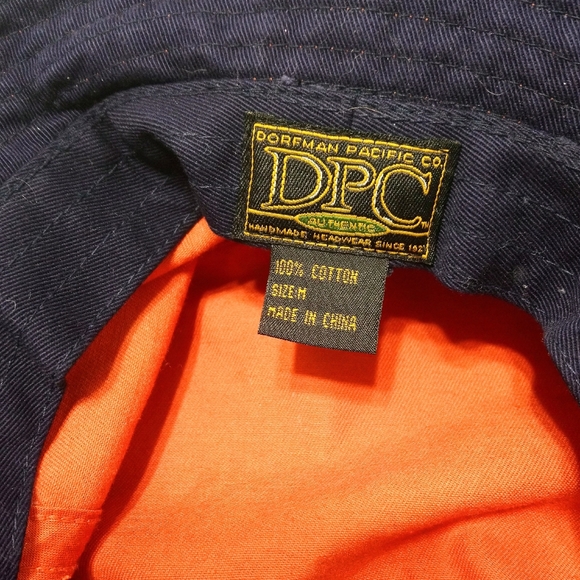 Dorfman Pacific Co. Orange Hat Size M - Picture 6 of 6